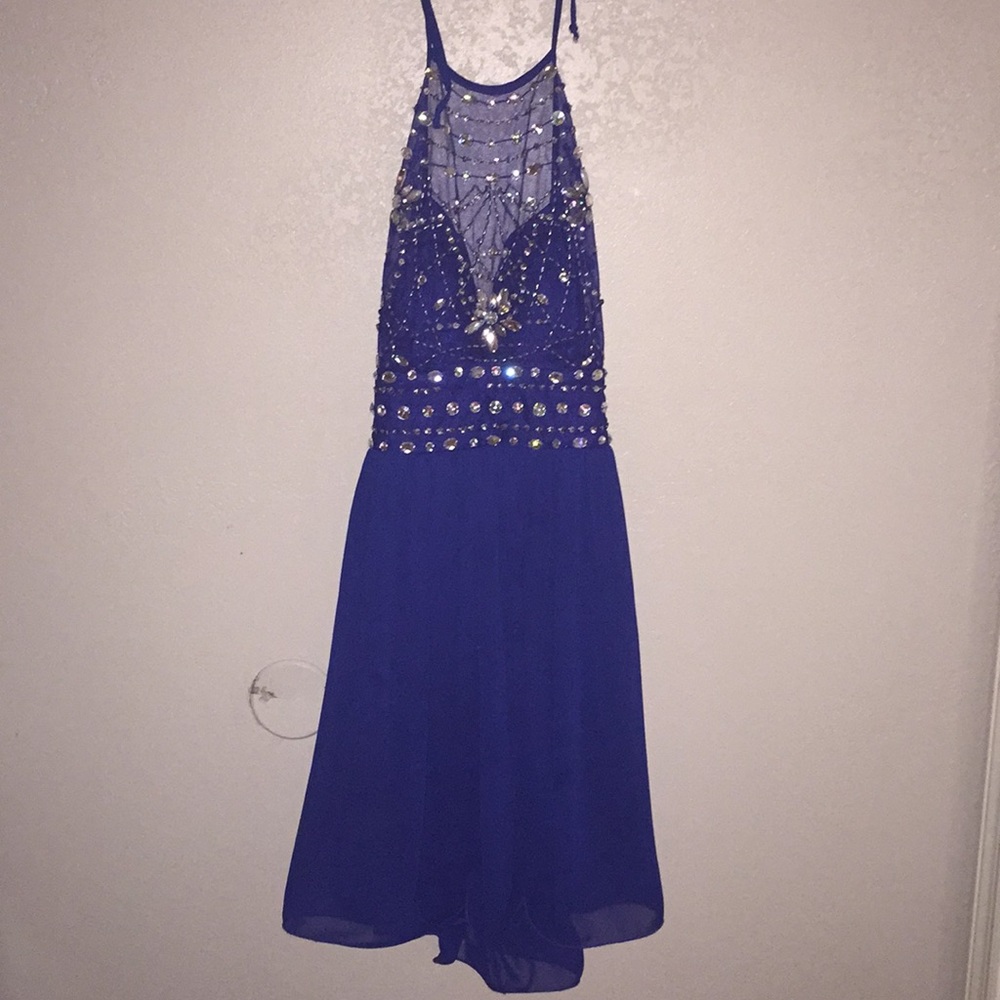 royal blue prom dress - Picture 2 of 4